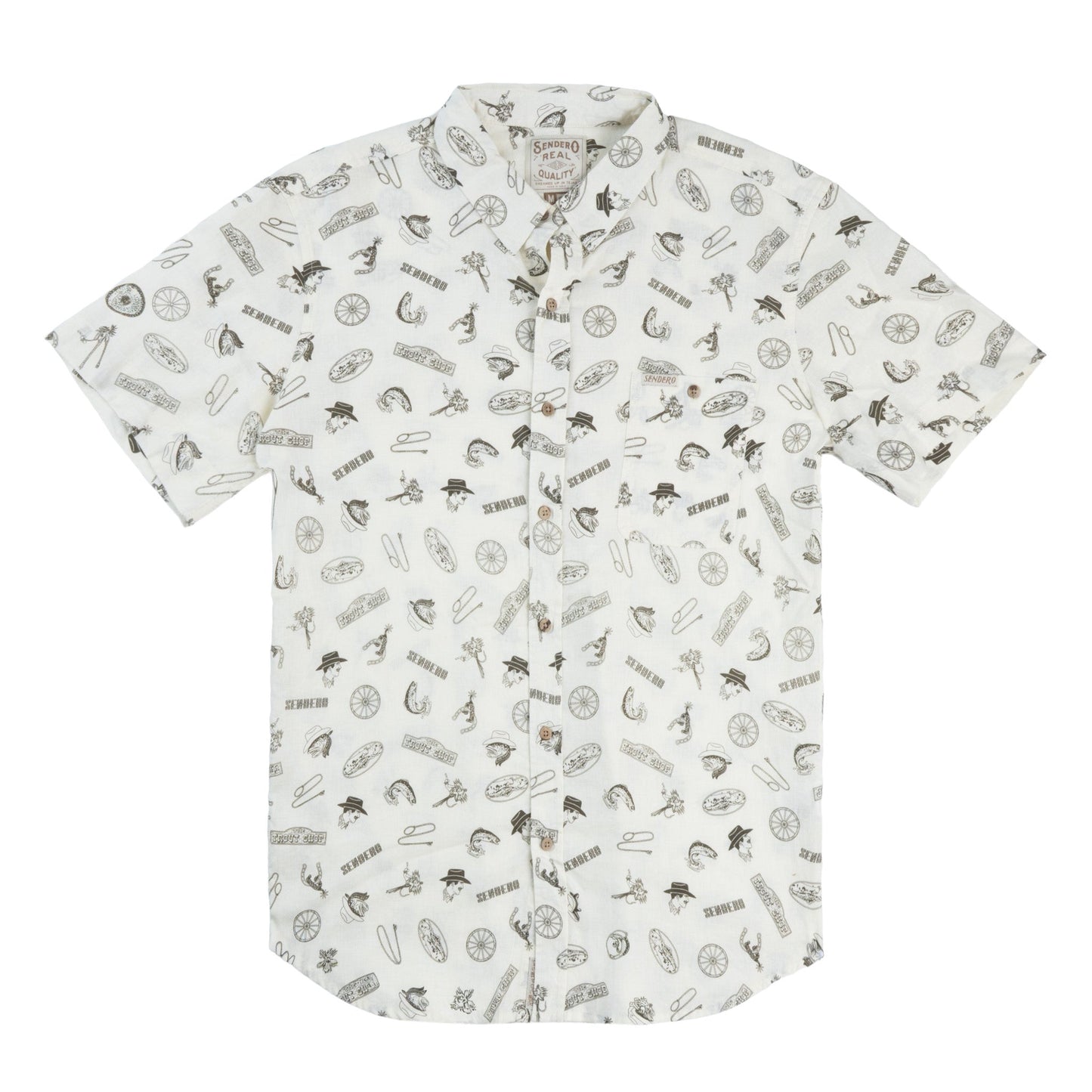 Sendero Provisions Co. City Slicker Button Up Short Sleeve