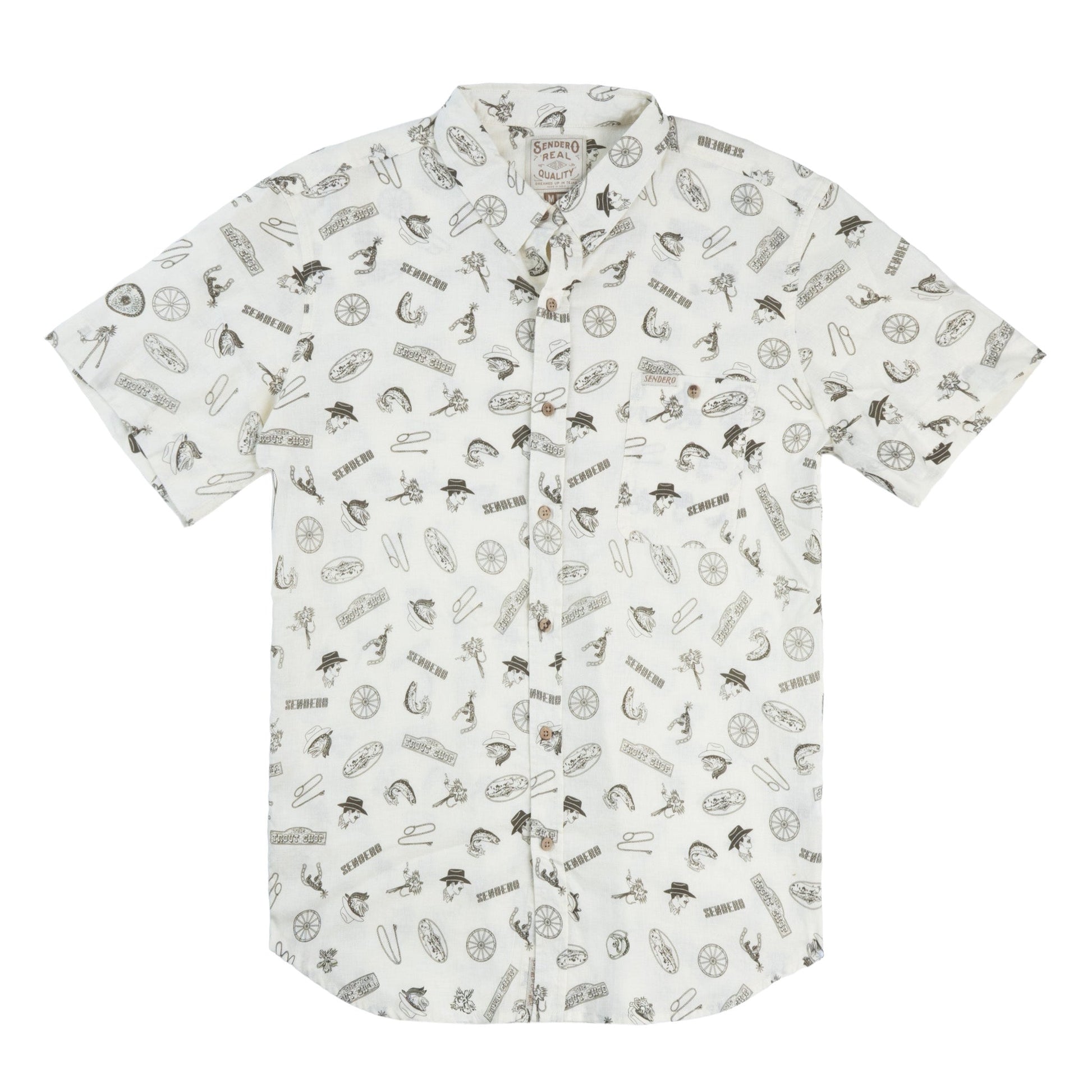 Sendero Provisions Co. City Slicker Button Up Short Sleeve