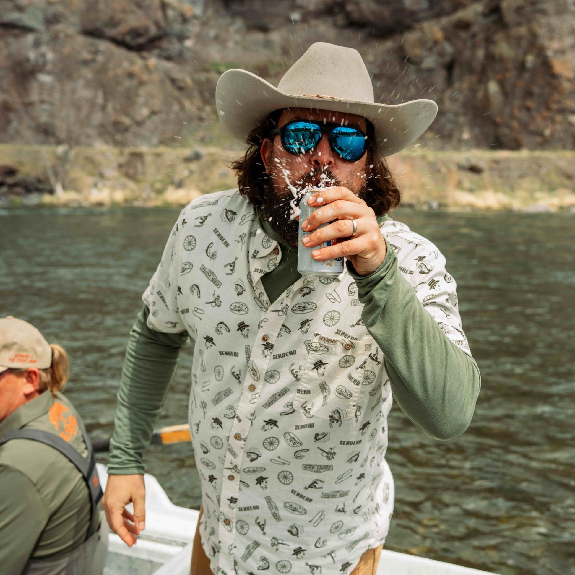 Sendero Provisions Co. City Slicker Button Up Short Sleeve