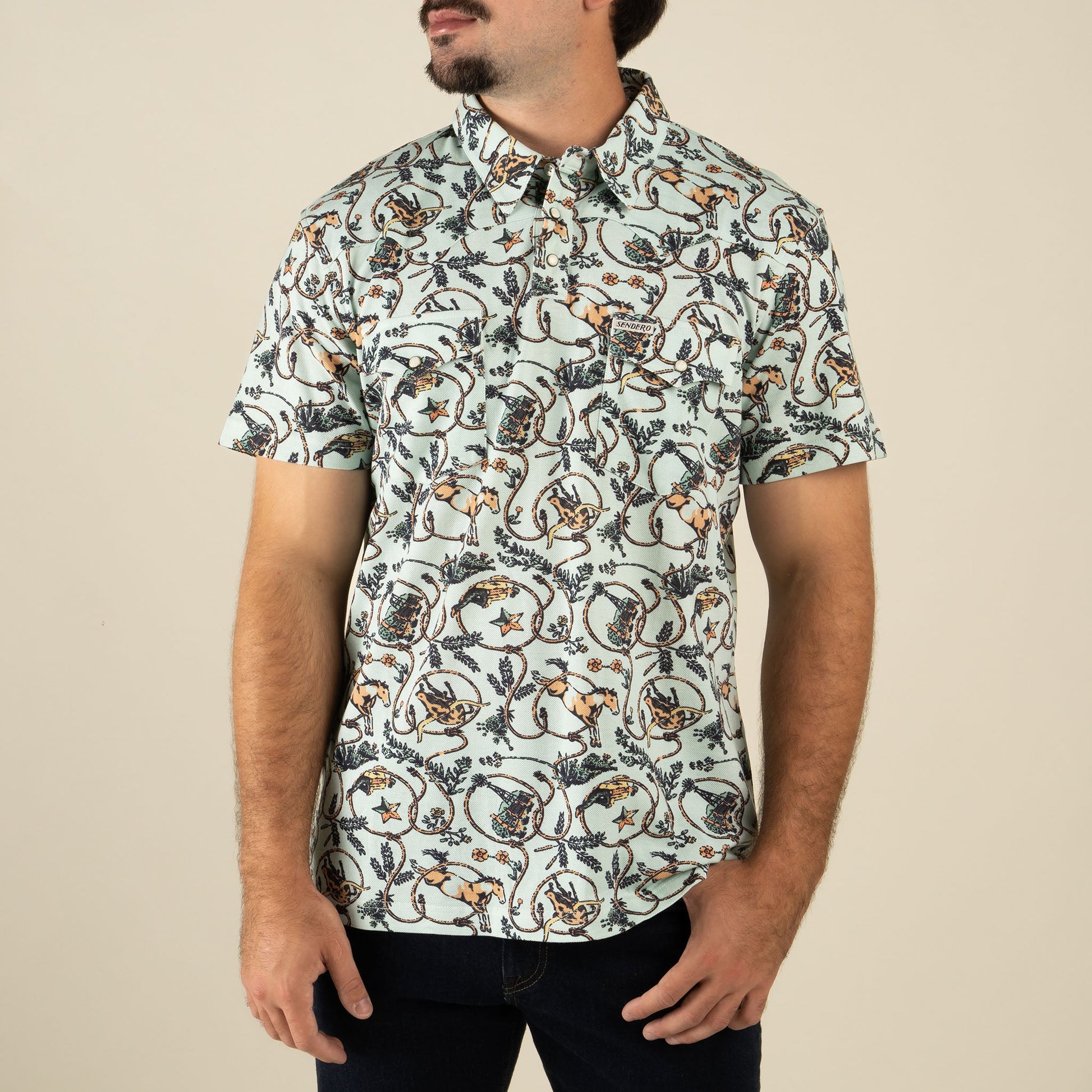 Sendero Provisions Co. Cantina Pique Polo