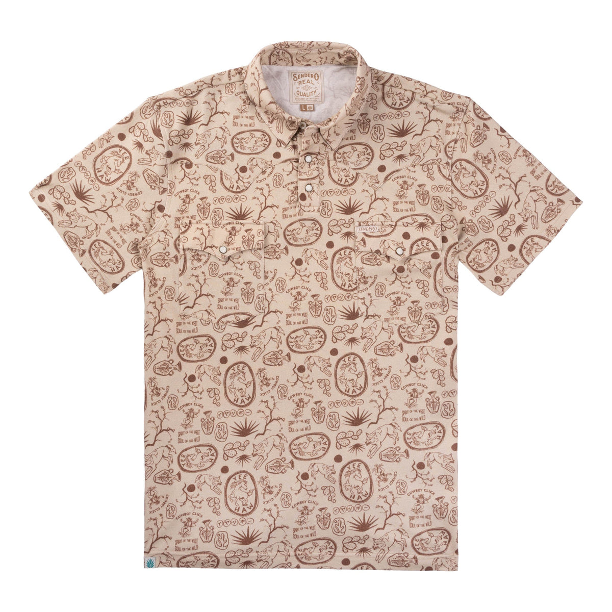 Sendero Provisions Co. Cantina Pique Polo