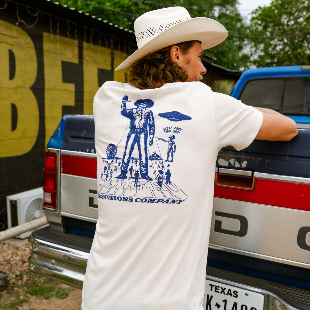 Sendero Provisions Co. Cowboy Lift Off T-Shirt