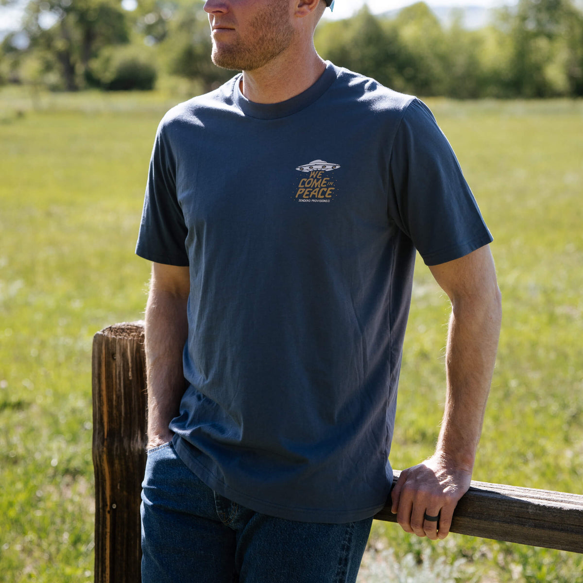 Sendero Provisions Co. Charros & Aliens T-Shirt