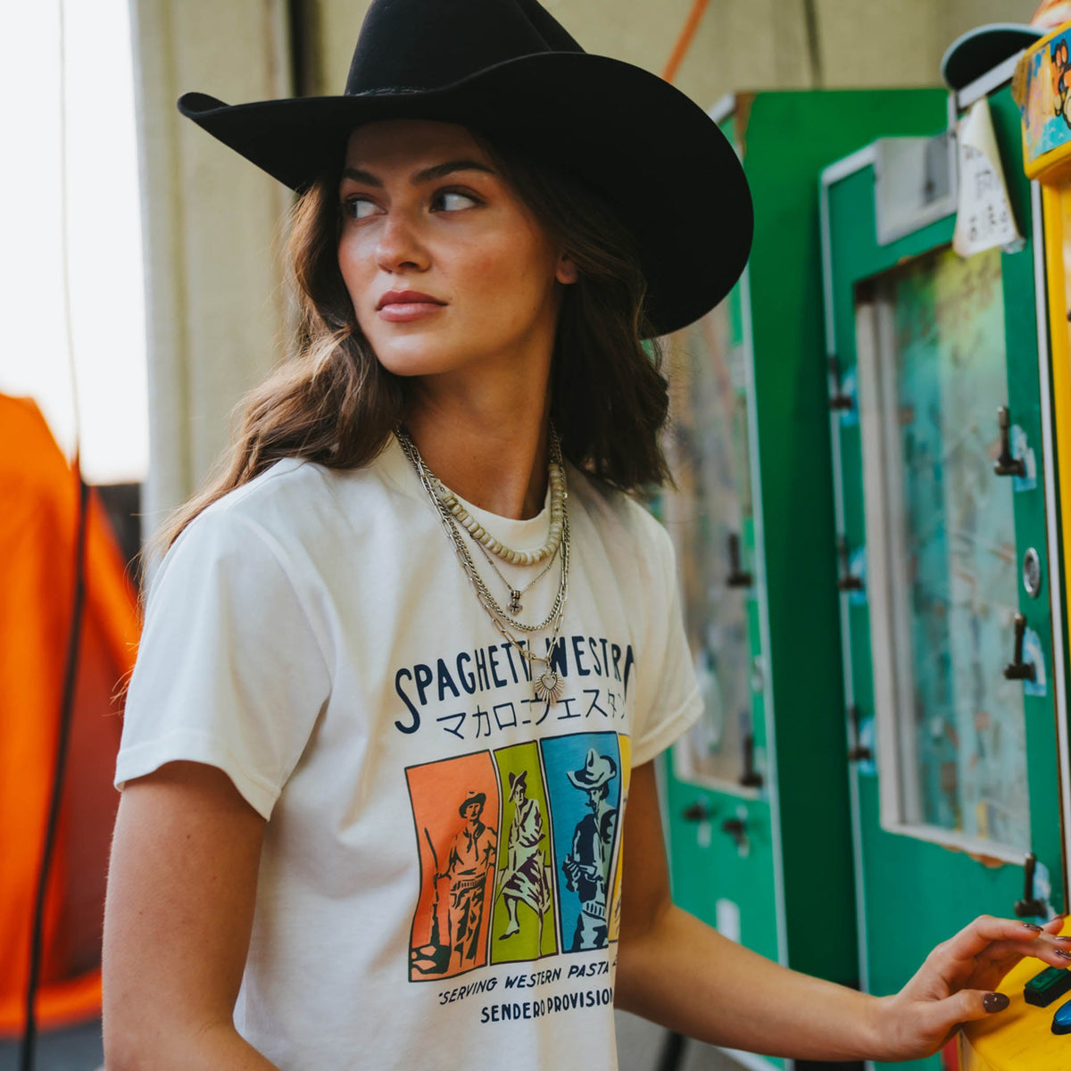 Sendero Provisions Co. Pop Art Cowboy Boxy Tee