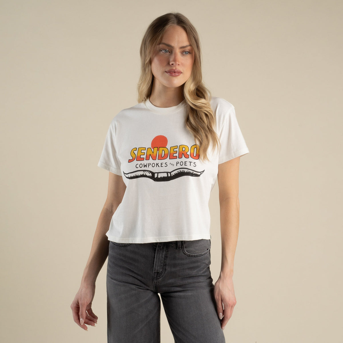 Sendero Provisions Co. Cowpokes and Poets Boxy Tee
