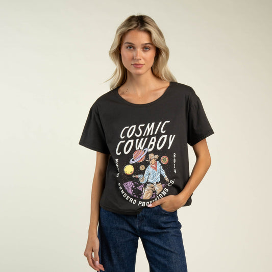 Sendero Provisions Co. Cosmic Cowboy Basic Tee