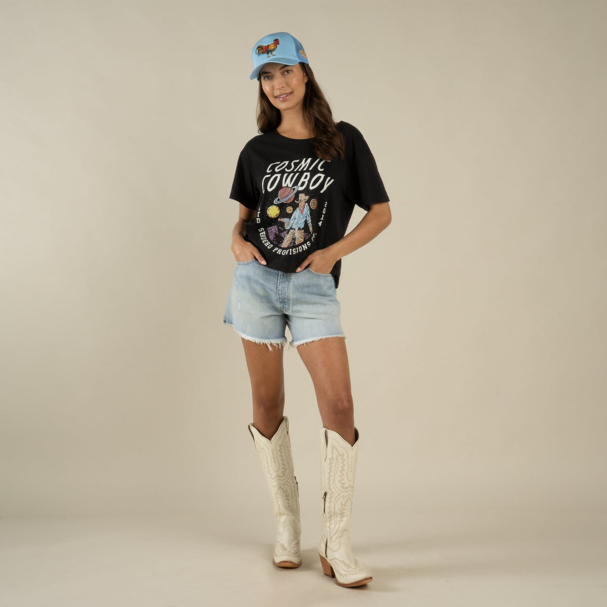 Sendero Provisions Co. Cosmic Cowboy Basic Tee