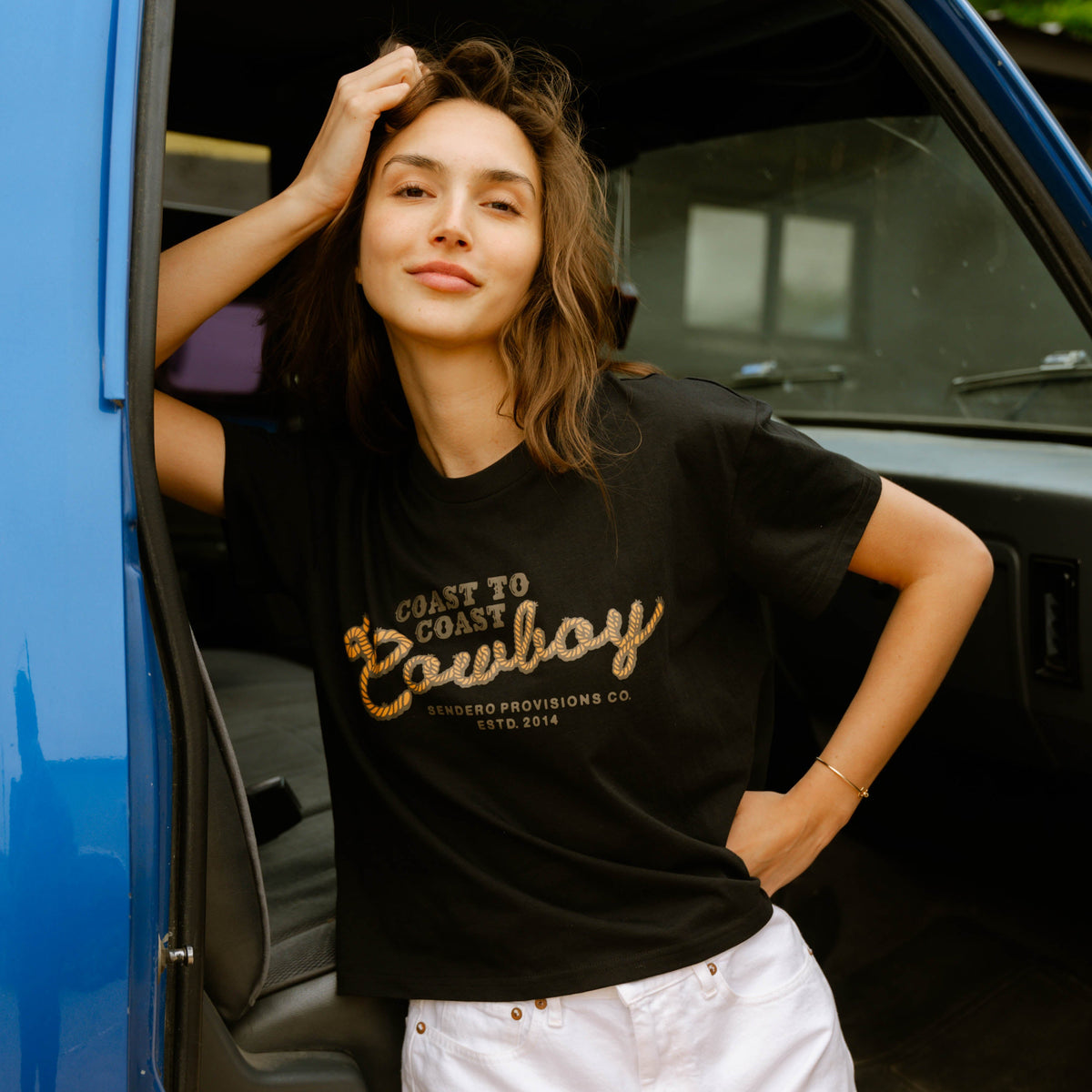 Sendero Provisions Co. Coast to Coast Boxy Tee