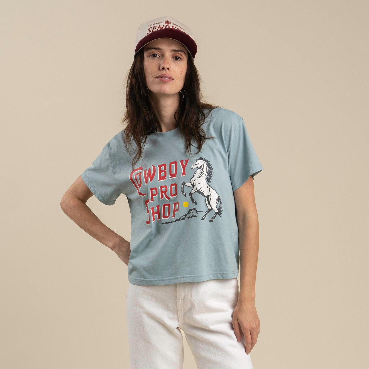 Sendero Provisions Co. Cowboy Pro Shop Boxy Tee