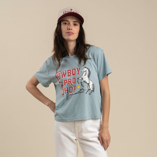 Sendero Provisions Co. Cowboy Pro Shop Boxy Tee