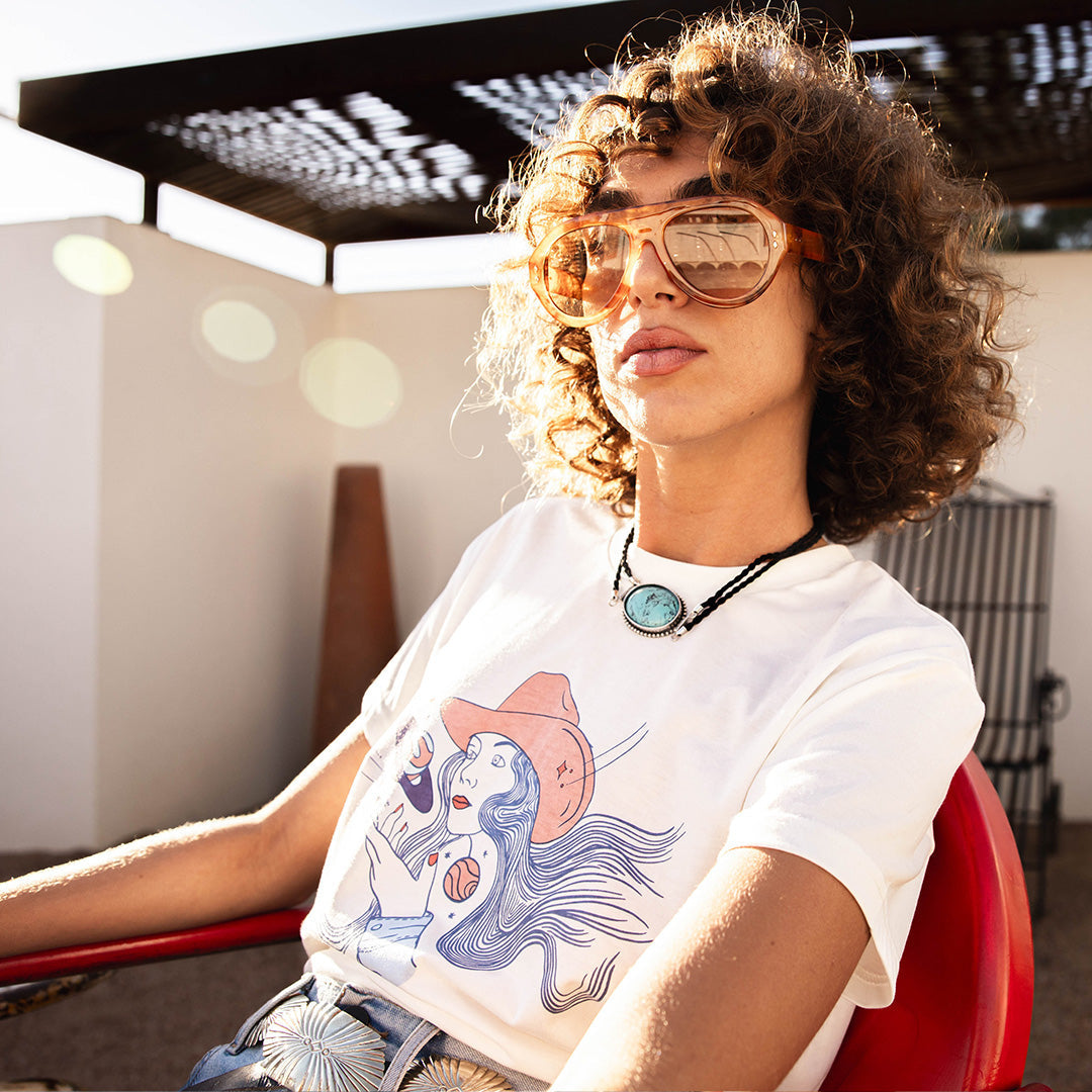 Sendero Provisions Co. Cosmic Cowgirl Boxy Tee
