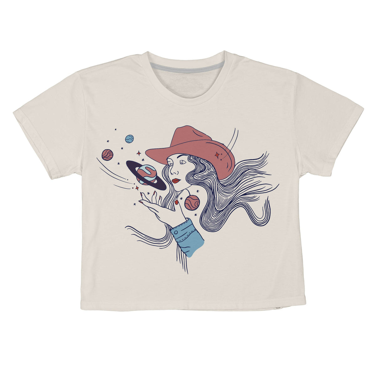 Sendero Provisions Co. Cosmic Cowgirl Boxy Tee