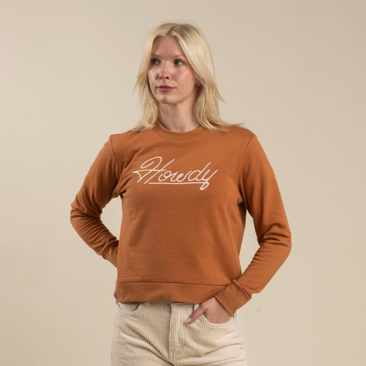 Sendero Provisions Co. Howdy Drop Shoulder Sweatshirt