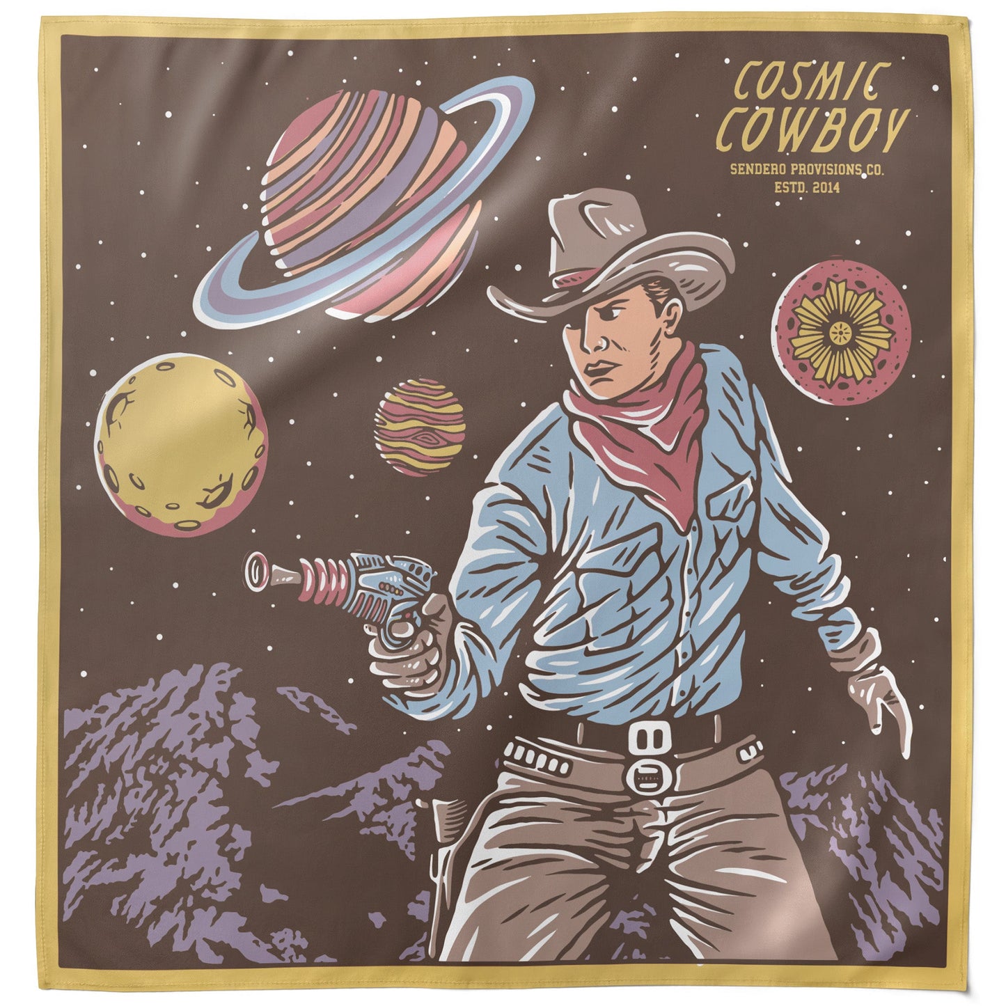 Sendero Provisions Co. Cosmic Cowboy Bandana