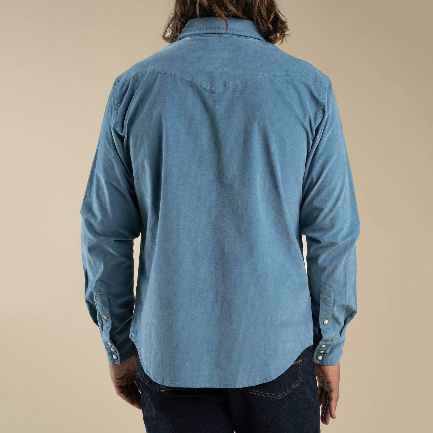 Sendero Provisions Co. The Wyatt Pearl Snap Long Sleeve Corduroy Shirt