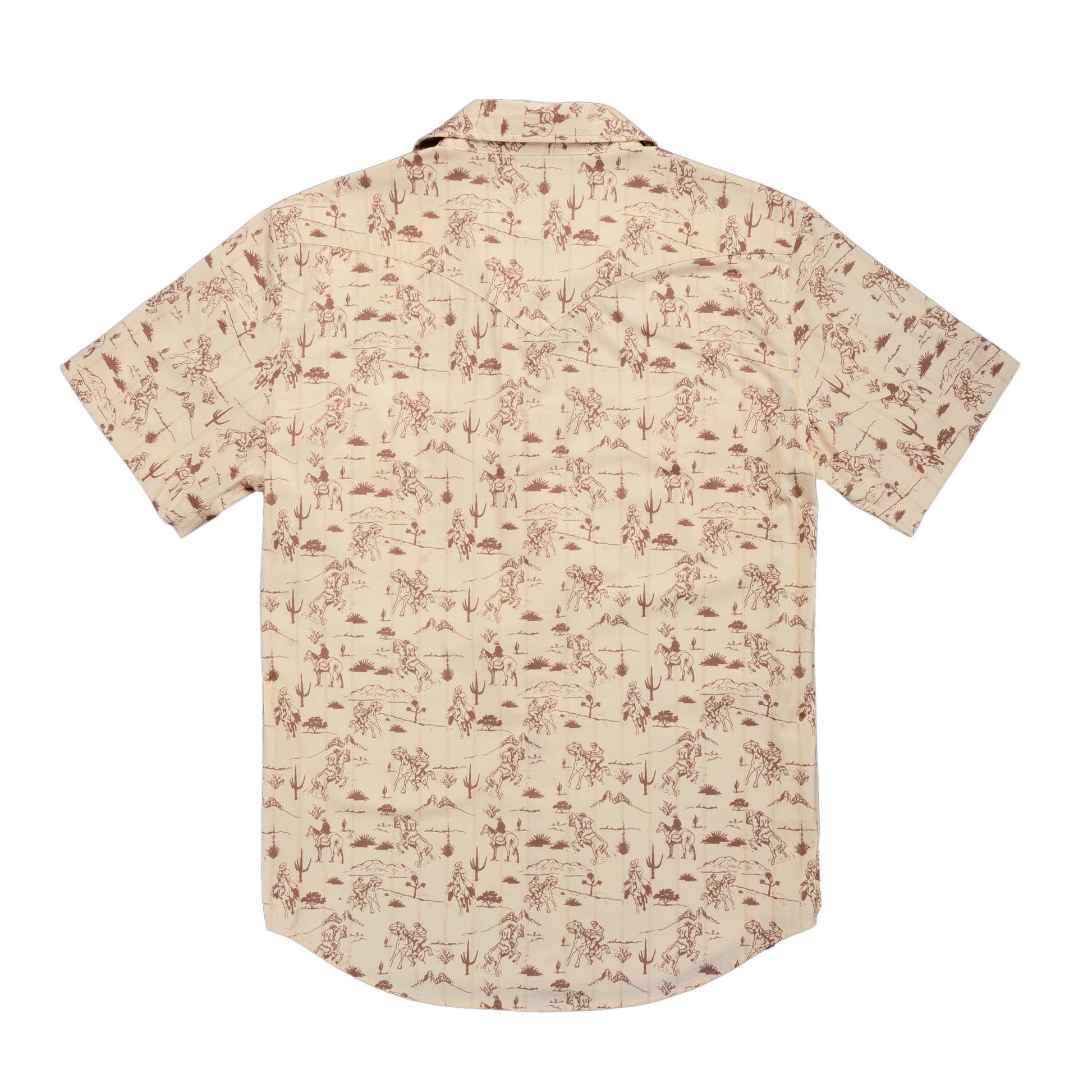 Sendero Provisions Co. The Wyatt Pearl Snap Short Sleeve Print Shirt