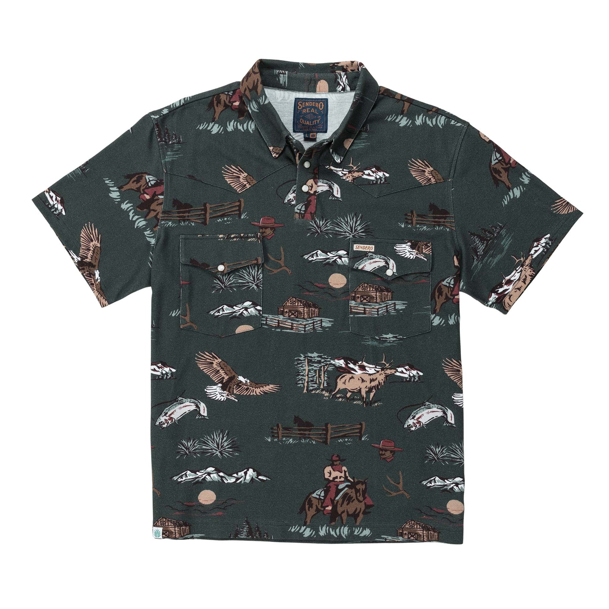 Sendero Provisions Co. Cantina Pique Polo