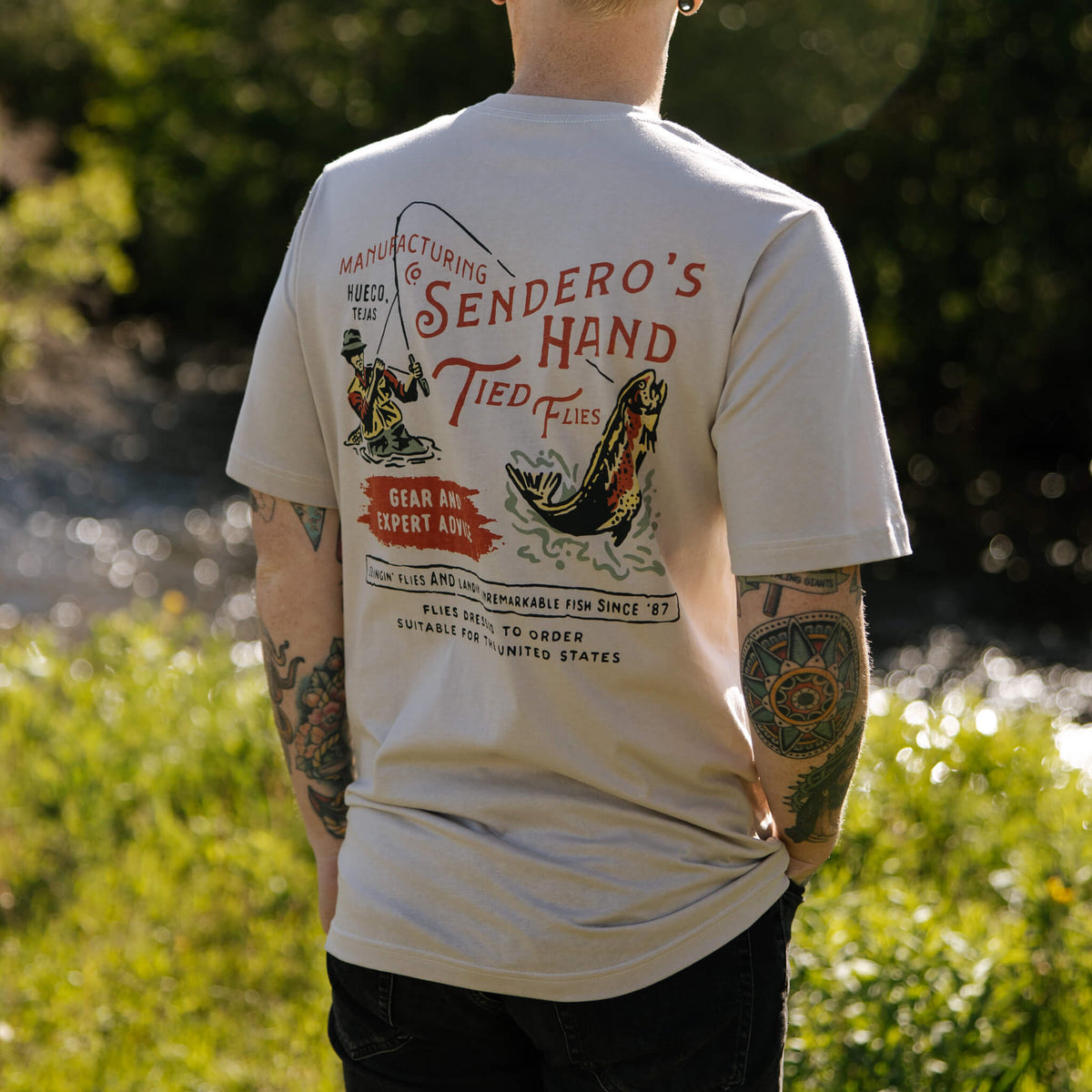 Sendero Provisions Co. Hand Tied Flies T-Shirt
