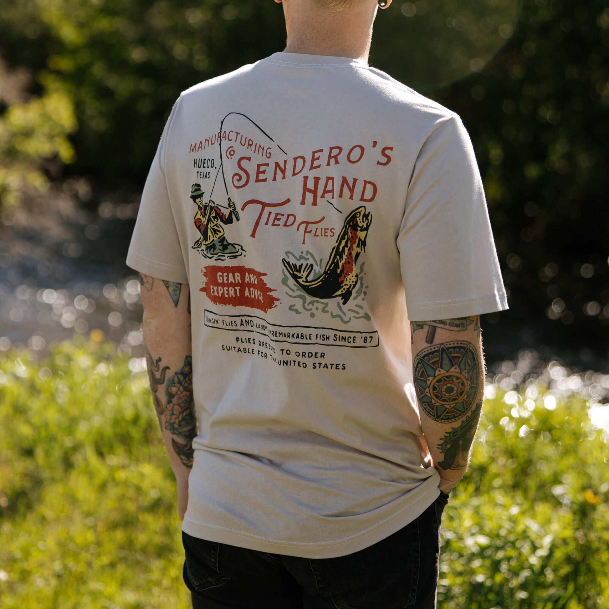 Sendero Provisions Co. Hand Tied Flies T-Shirt