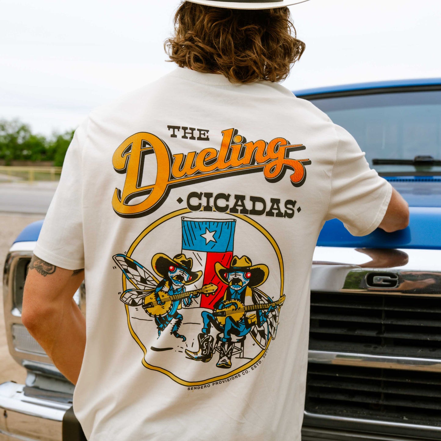Sendero Provisions Co. Dueling Cicadas T-Shirt