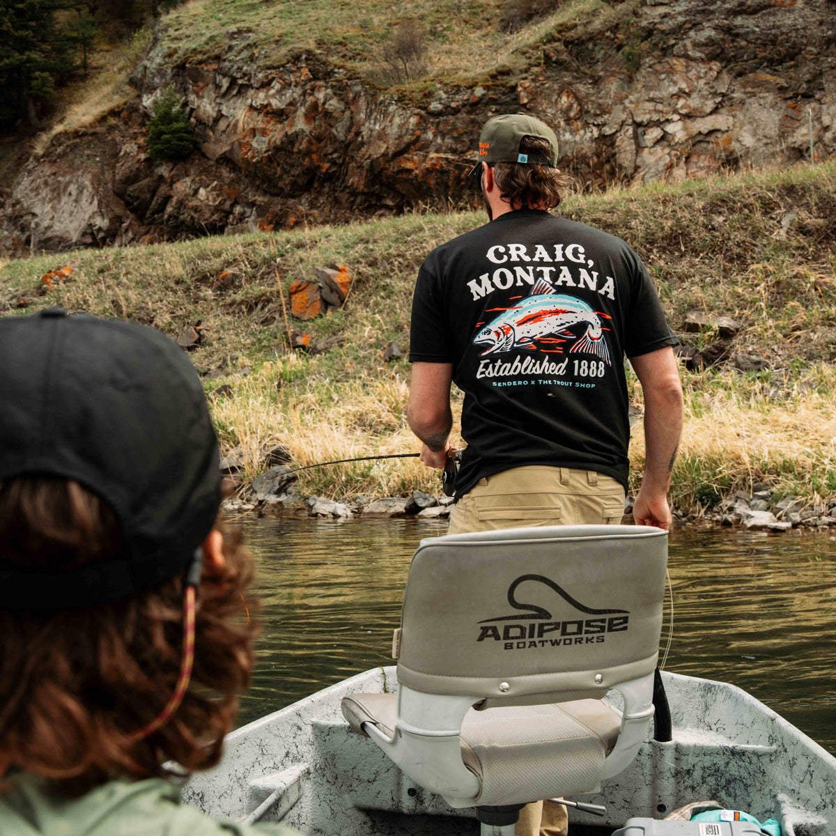 Sendero Provisions Co. Craig, Montana T-Shirt