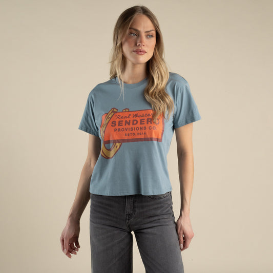 Sendero Provisions Co. Real Western Boxy Tee