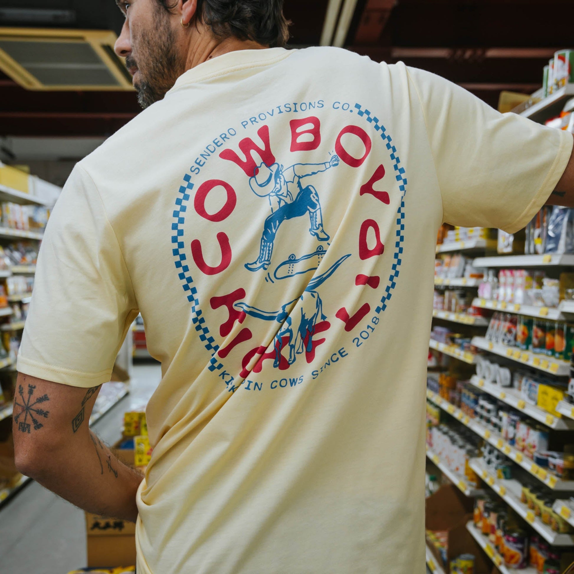 Sendero Provisions Co. Cowboy Kickflip T-Shirt