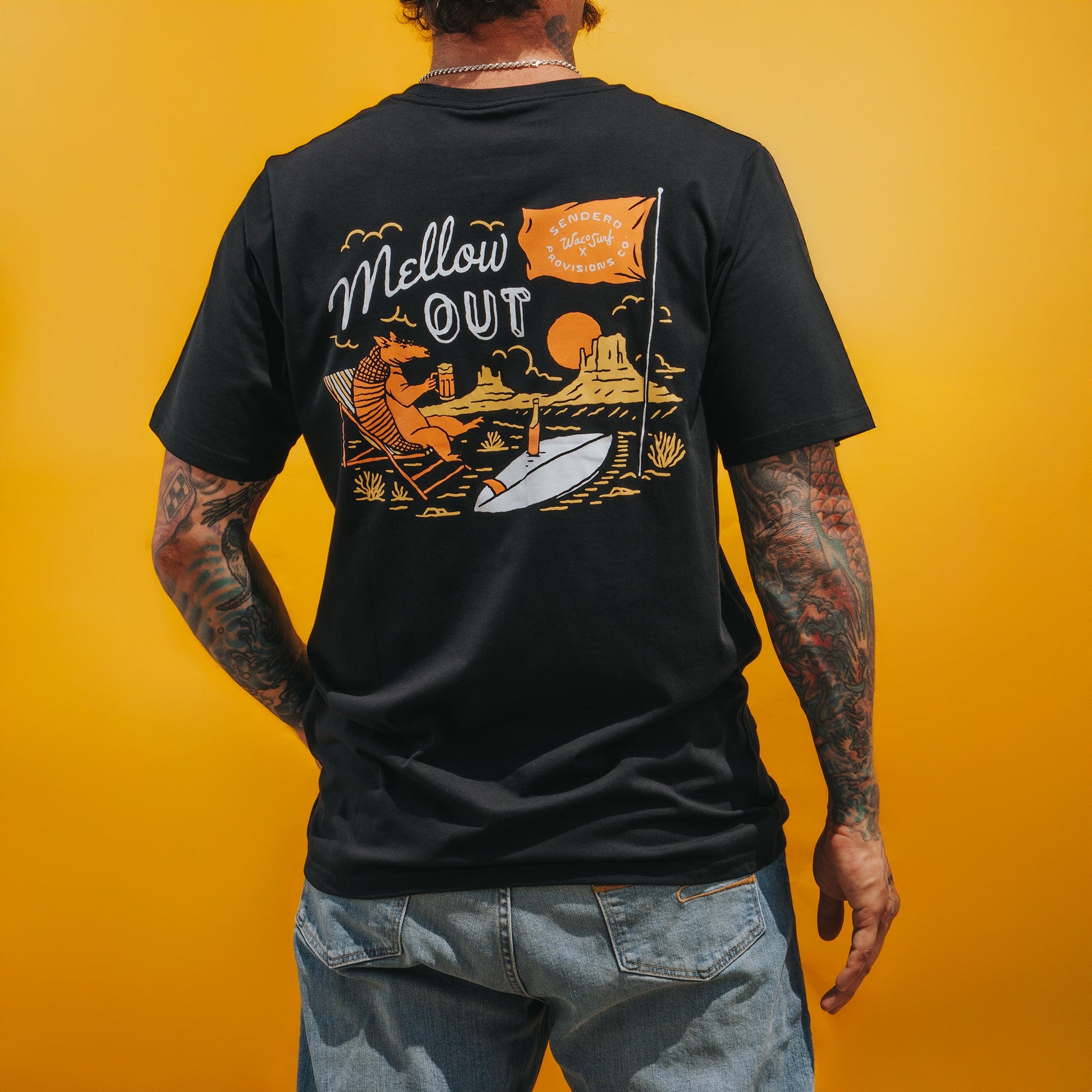 Sendero Provisions Co. Sendero X Waco Surf Mellow Out T-Shirt