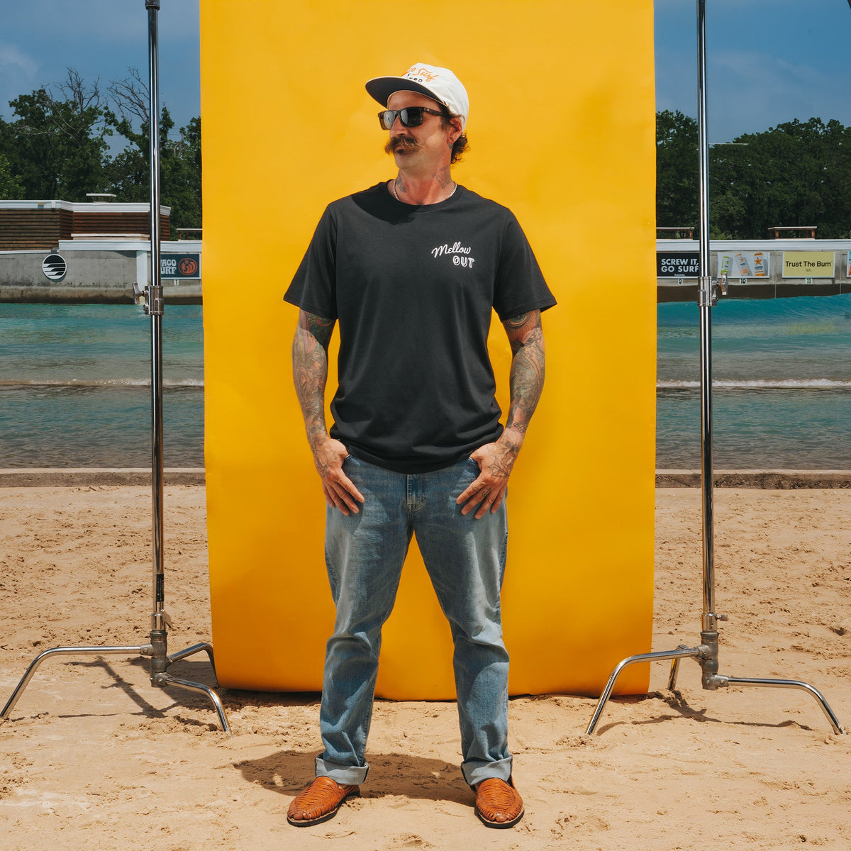 Sendero Provisions Co. Sendero X Waco Surf Mellow Out T-Shirt