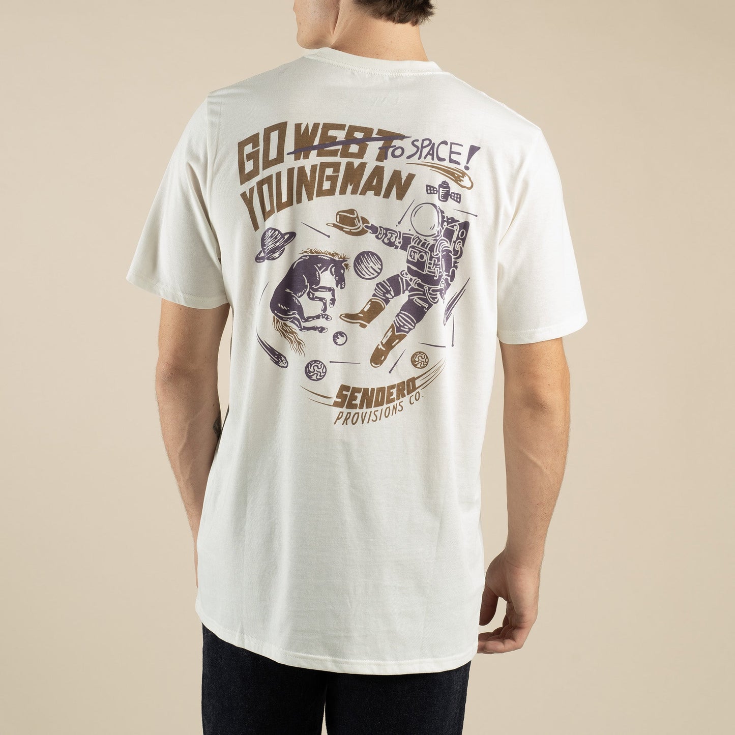 Sendero Provisions Co. To Space T-Shirt