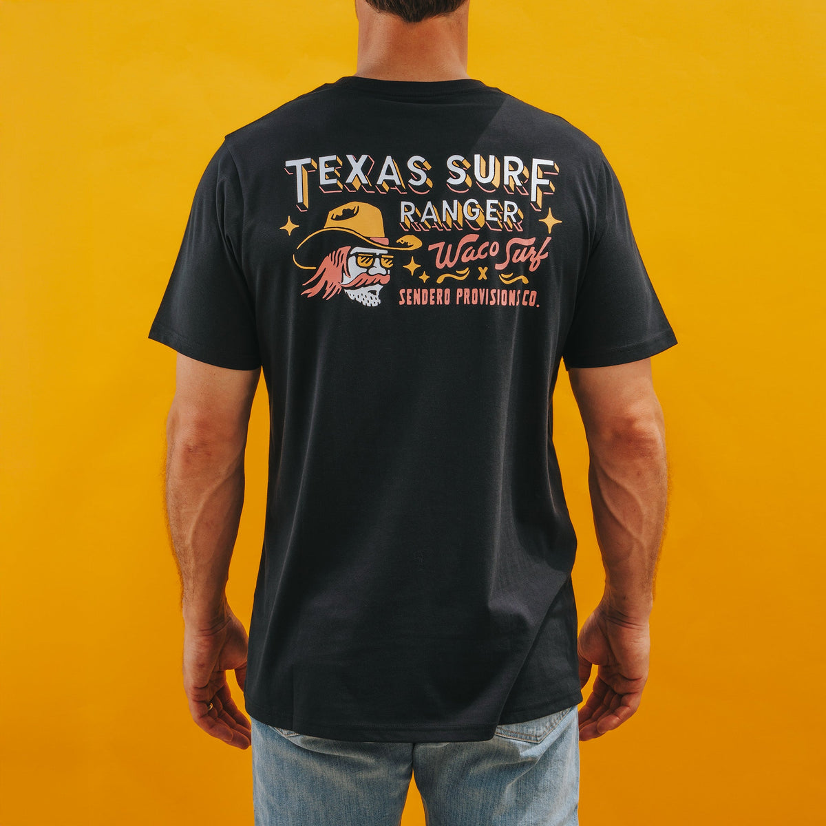 Sendero Provisions Co. Sendero X Waco Surf Texas Surf Ranger T-Shirt