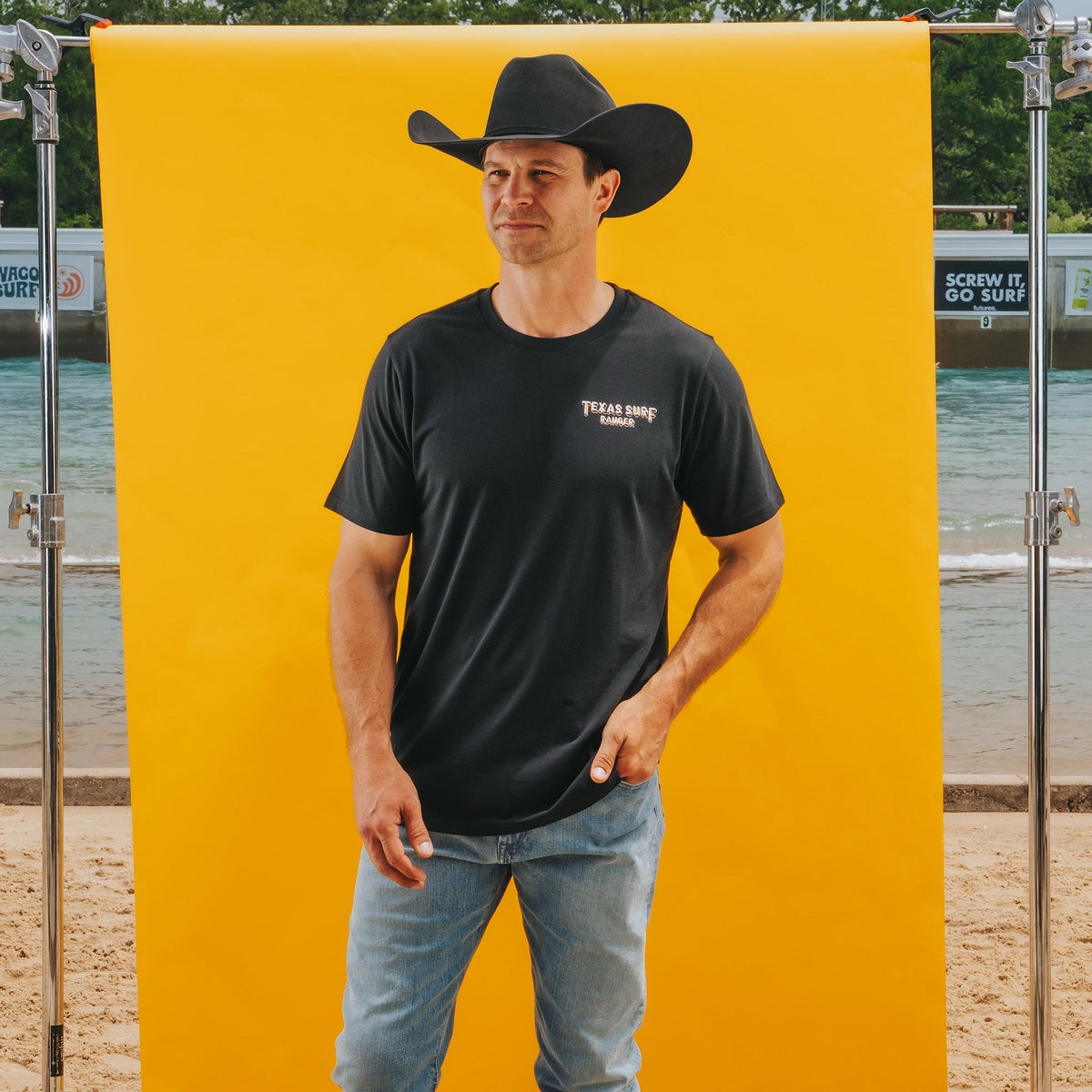 Sendero Provisions Co. Sendero X Waco Surf Texas Surf Ranger T-Shirt