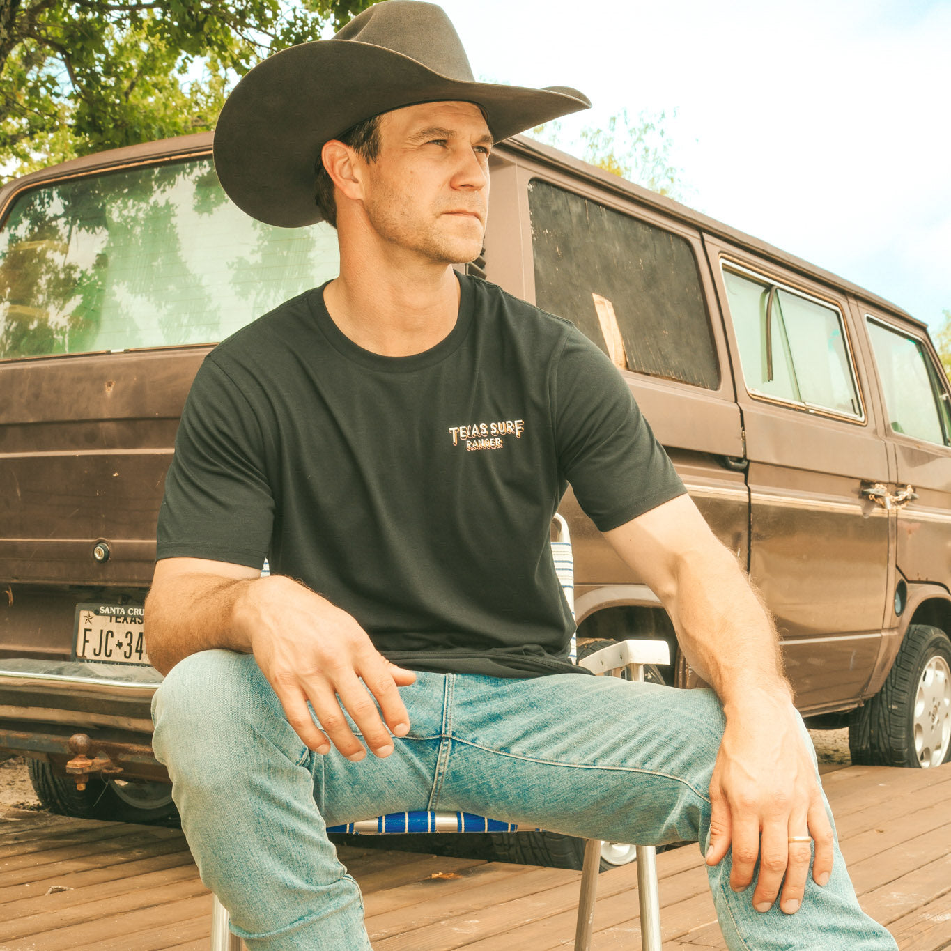 Sendero Provisions Co. Sendero X Waco Surf Texas Surf Ranger T-Shirt