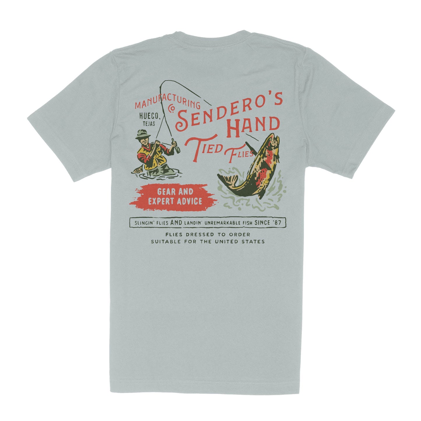 Sendero Provisions Co. Hand Tied Flies T-Shirt