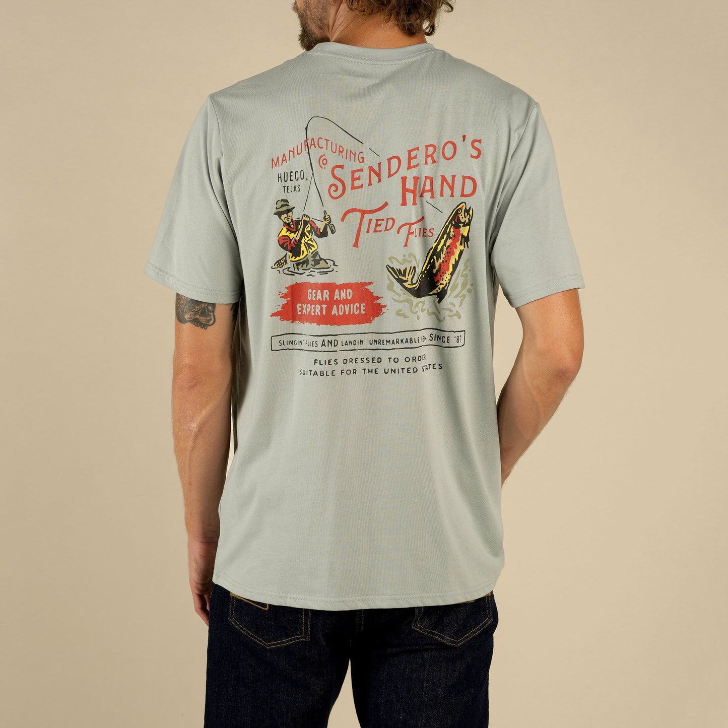 Sendero Provisions Co. Hand Tied Flies T-Shirt