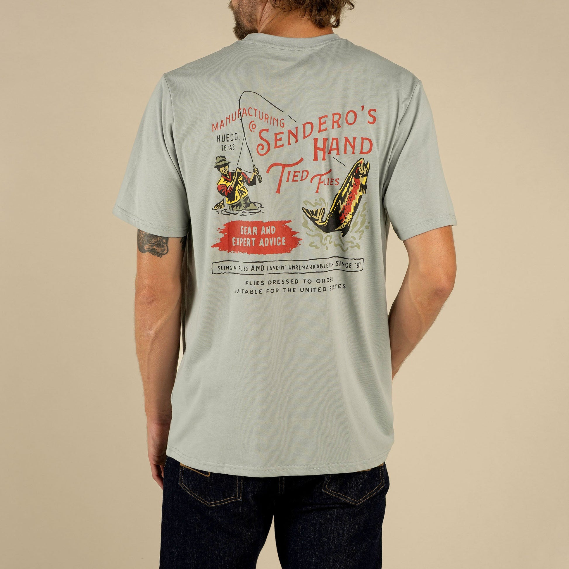 Sendero Provisions Co. Hand Tied Flies T-Shirt