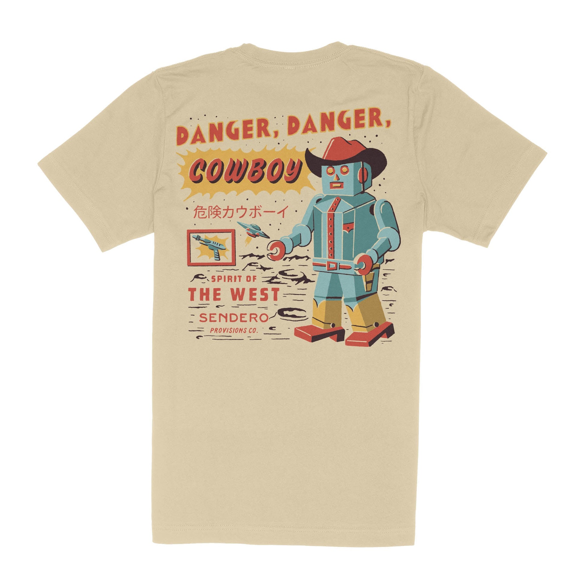 Sendero Provisions Co. Danger Cowboy T-Shirt