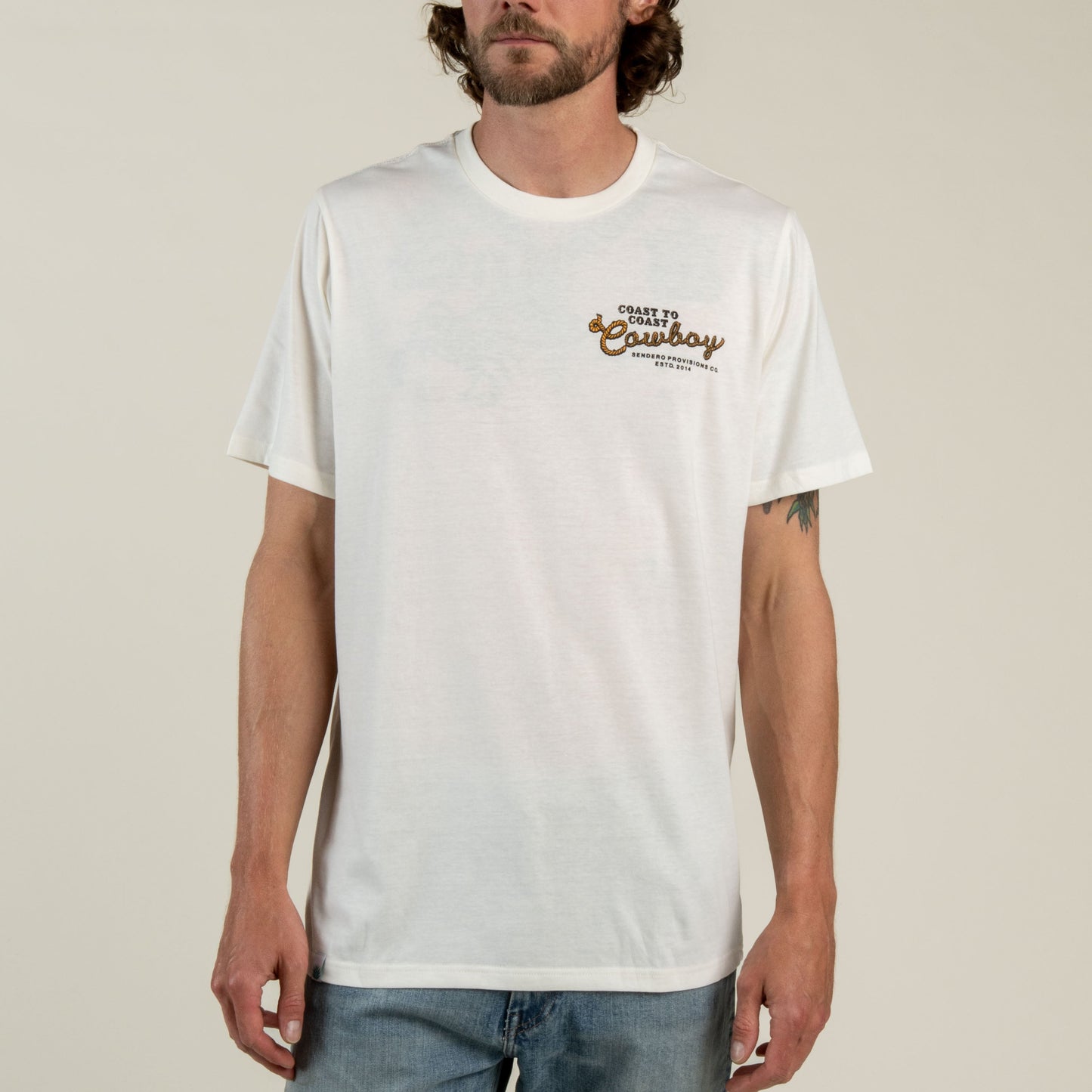 Sendero Provisions Co. Coast to Coast Cowboy T-Shirt