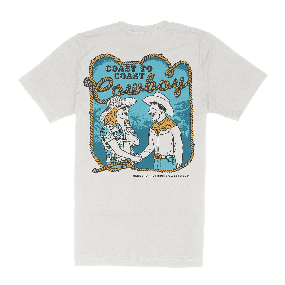 Sendero Provisions Co. Coast to Coast Cowboy T-Shirt
