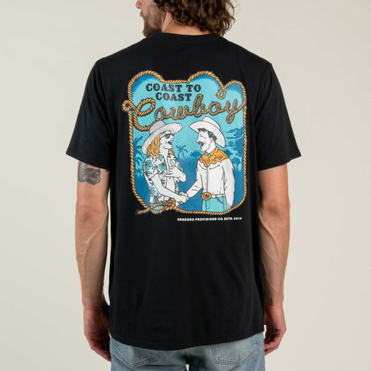 Sendero Provisions Co. Coast to Coast Cowboy T-Shirt