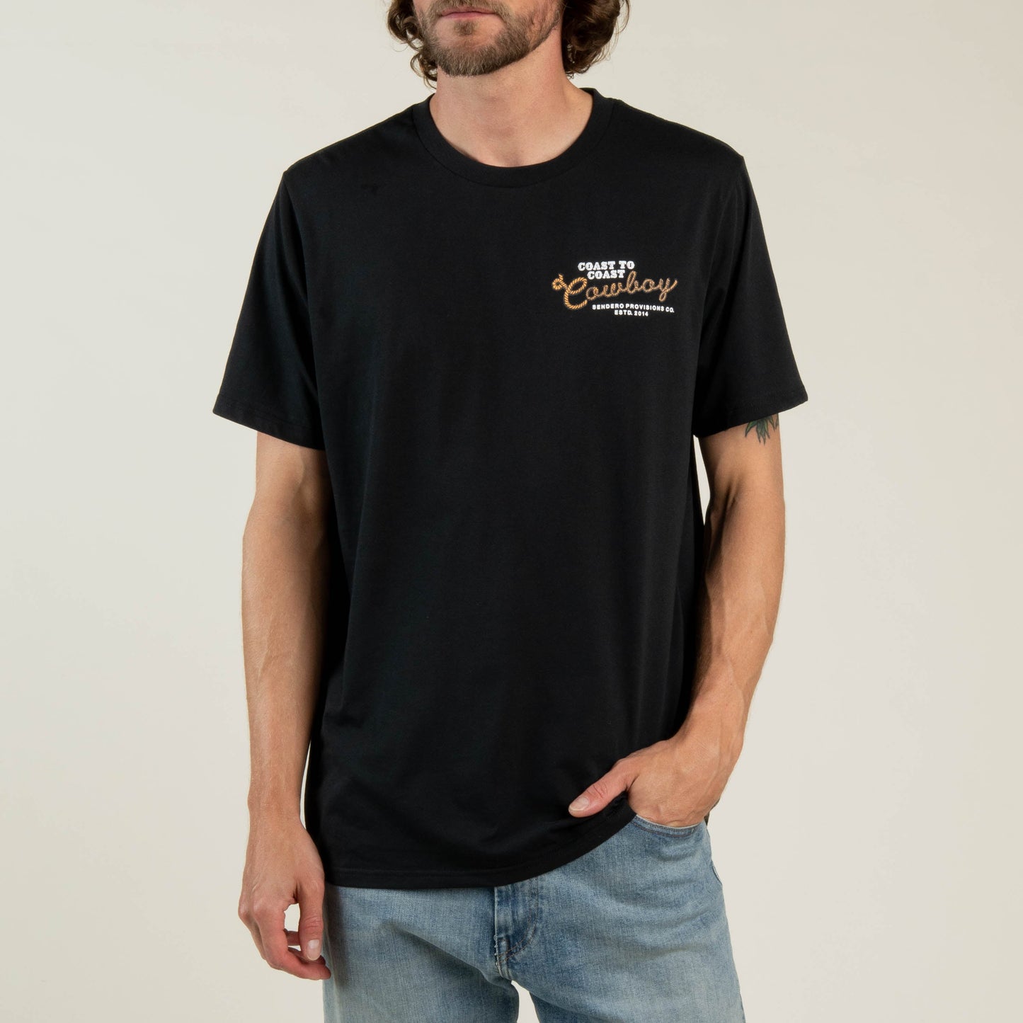Sendero Provisions Co. Coast to Coast Cowboy T-Shirt