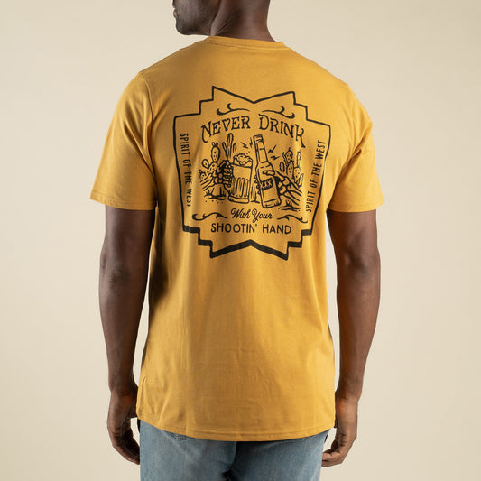 Sendero Provisions Co. Shootin' Hand Salud T-Shirt