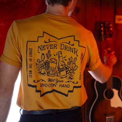 Sendero Provisions Co. Shootin' Hand Salud T-Shirt